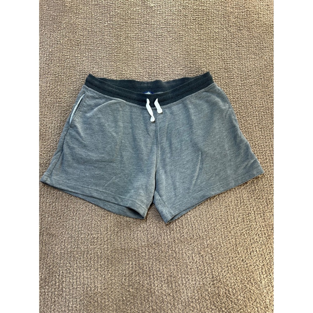 Chubbies Mens Large Gray Sweat Shorts Elastic Waist Lounge Gym 5.5 Inseam
